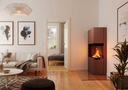 Spartherm stove Zirkon 2R Living Fire